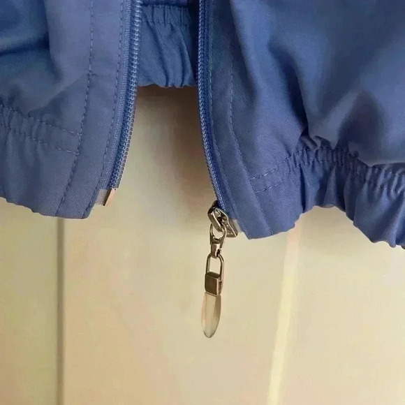 Vintage Norsport Women’s Blue Windbreaker Jacket Size Medium - Picture 2 of 8